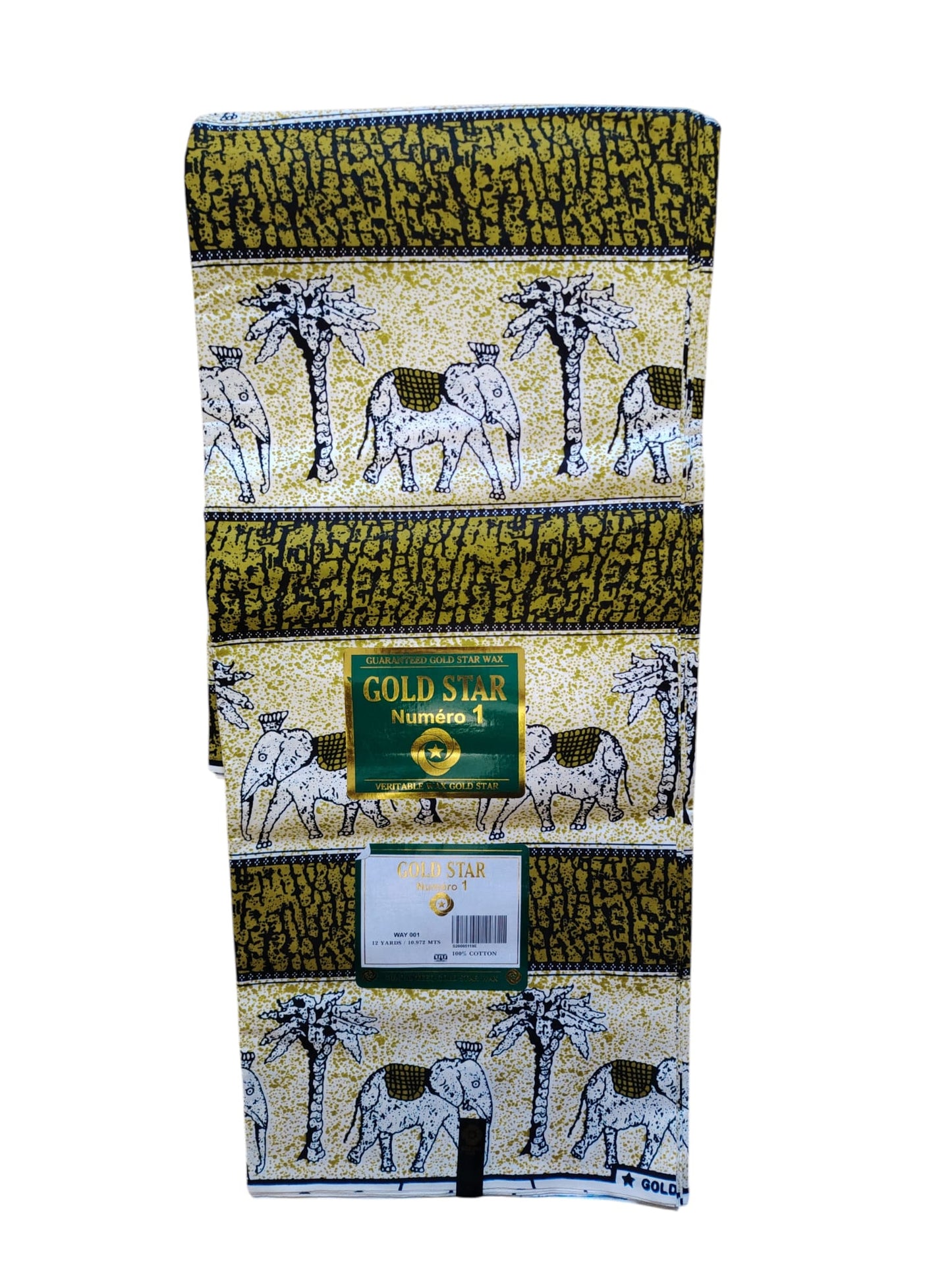AFRICAN PRINTS Wax-Stoff – Meterware für deine Kreativität