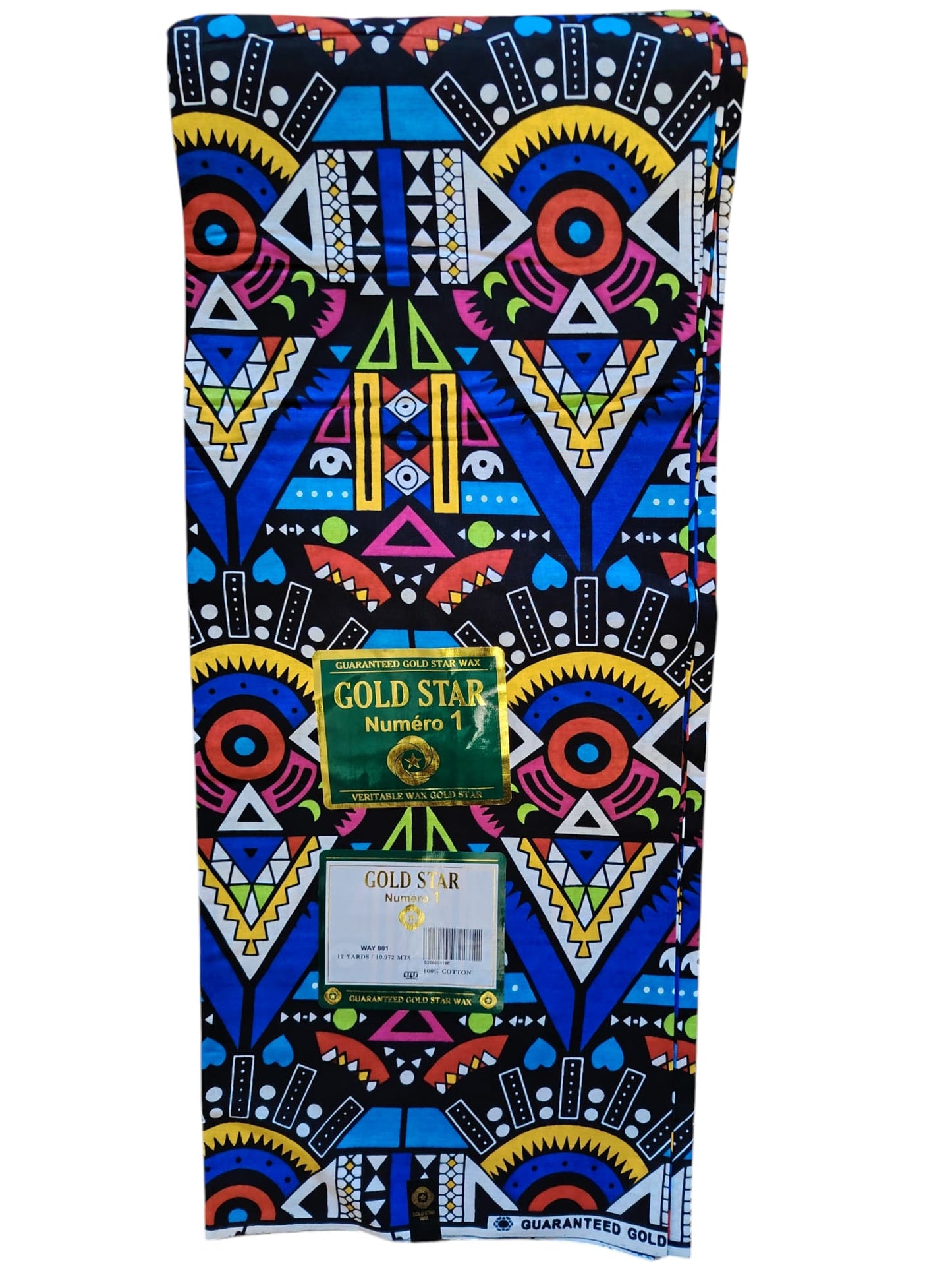 AFRICAN PRINTS Wax-Stoff – Meterware für deine Kreativität