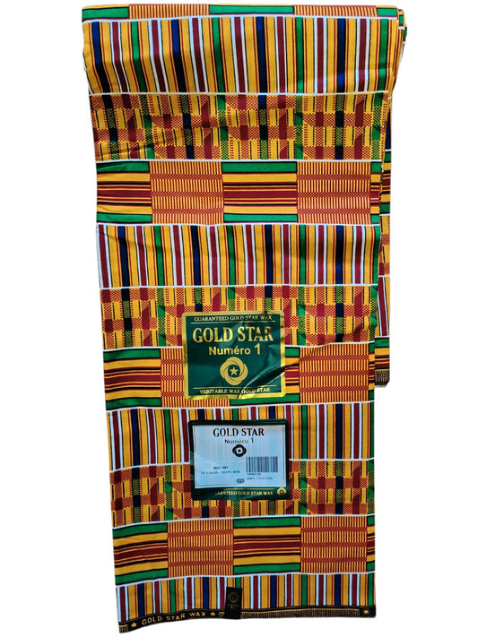 AFRICAN PRINTS Wax-Stoff – Meterware für deine Kreativität