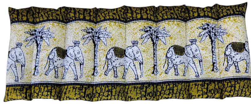 AFRICAN WARMTH Körnerkissen Rücken – Wärme trifft Tradition